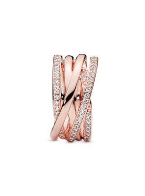 Imagen 2 del producto Anillo en Pandora Entrelazado Clara en Rose