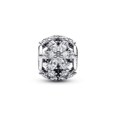 Charm en Plata Timeless Racimo Redondo de Herbario Atemporal