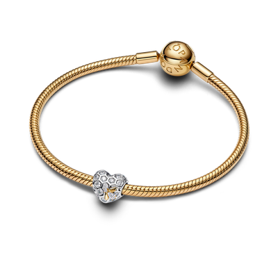 Imagen 2 del producto Charm Corazón con Abeja y Panal de Bridgerton