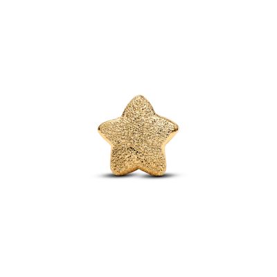 Imagen 2 del producto Mini Charm Estrella Con Textura Dorado