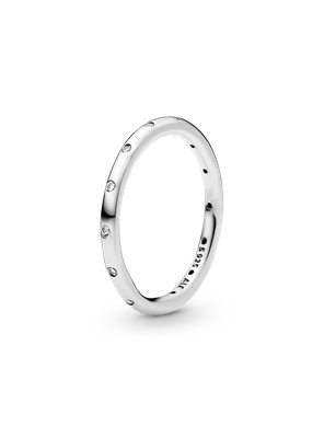 Imagen 2 del producto Anillo en Plata Gotas Brillantes