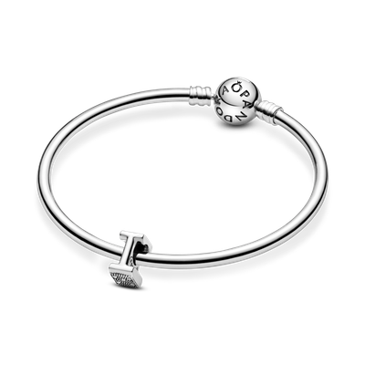 Imagen 2 del producto Charm en Plata Letra I 