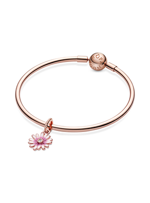 Imagen 2 del producto Dije Colgante en Rose Margarita Esmalte Rosa