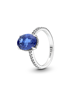 Imagen 2 del producto Anillo de Compromiso en Plata de Ley Halo Brillante