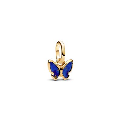 Mini Charm Colgante Mariposa Azul
