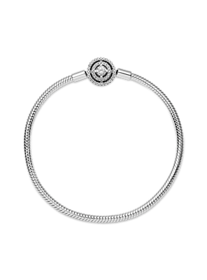 Imagen 2 del producto Brazalete en Plata  Momentos Cadena de Serpiente Halo 