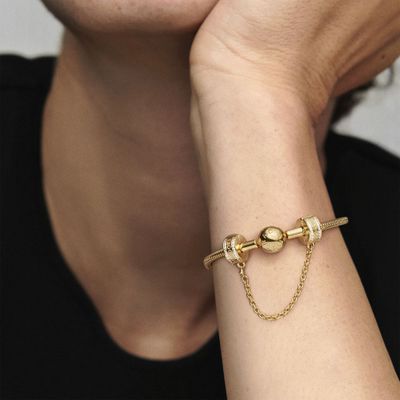 Imagen 2 del producto Charm de Clip Cadena de Seguridad del Logotipo de Pandora