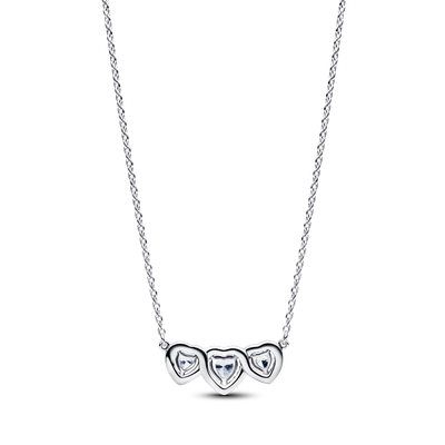 Imagen 2 del producto Collar Collier Trilogía de Corazones con Halo