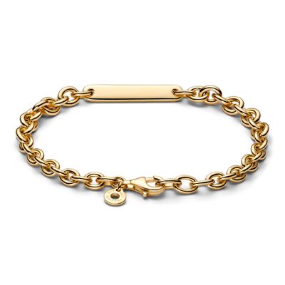 Brazalete en Shine de Eslabones Barra Grabable
