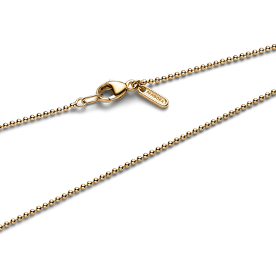 Imagen 2 del producto Collar Cadena de Bolas Dorado