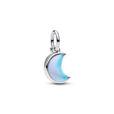 Charm Colgante doble Luna Creciente