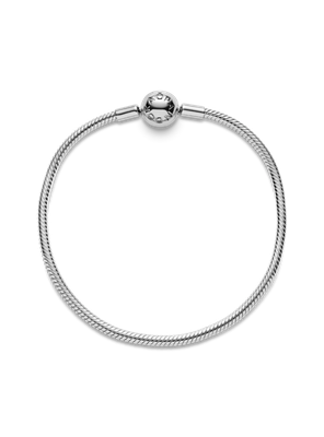 Brazalete Moments Cadena Serpiente Cierre Redondo