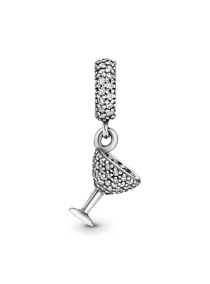 Imagen 2 del producto Charm Colgante Copa de Cóctel de Pavé