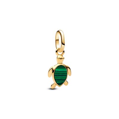 Mini Charm Colgante Tortuga Verde