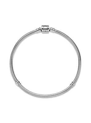 Imagen 2 del producto Brazalete en Plata Momentos Cadena de Serpiente Cierre de Barril