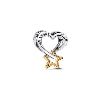 Imagen 1 del producto Charm Estrella y Corazón de la Suerte