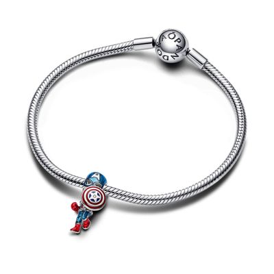 Imagen 2 del producto Charm en plata Marvel Los Vengadores Capitan America