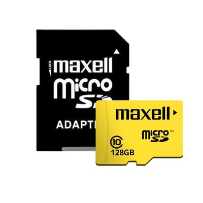 Tarjeta Micro SD Maxell 128GB CLASE 10