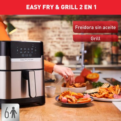 Imagen 2 del producto Freidora de Aire Easy Fry & Grill Digital 4,2L Moulinex