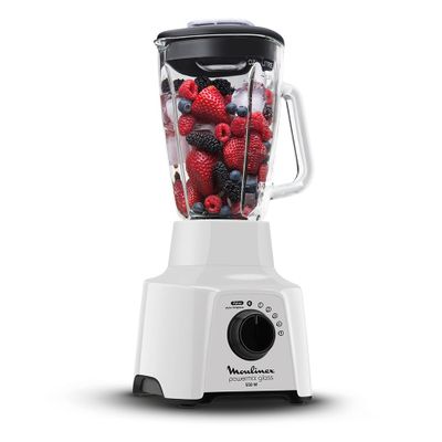 Licuadora Power mix 5V Blanco + Pulse 550W Moulinex