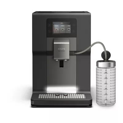 Cafetera Espresso Intuition Preference Touch + Lechero Gris