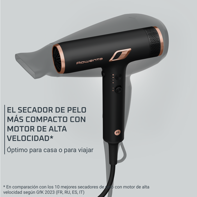 Imagen 2 del producto Secador de pelo Maestria Nano Negro Rowenta