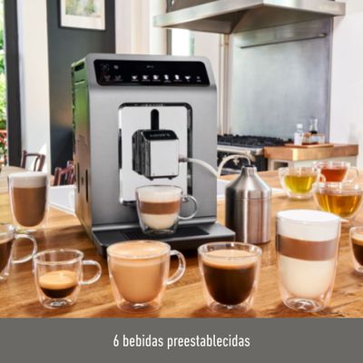 Imagen 2 del producto Cafetera Espresso Evidence Plus + Lechero EA894T10 Gris