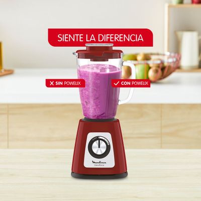 Imagen 2 del producto Licuadora Blendforce Rojo 2V + Pulse 800W Moulinex