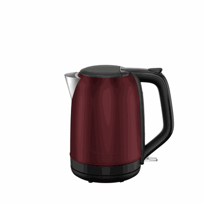 Hervidor Subito 1,7 L Inox Rojo Moulinex