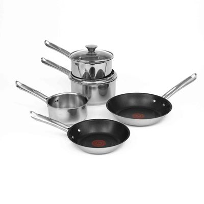 Bateria de cocina Acero Inoxidable Elementary 7 PCS