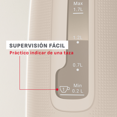 Imagen 2 del producto Hervidor Morning 1,7LT Gris Moulinex