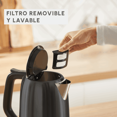 Imagen 2 del producto Hervidor Subito 5 1,7 L Inox Negro Moulinex