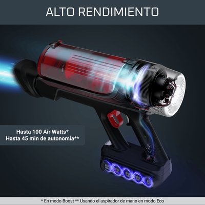 Imagen 2 del producto Aspiradora Vertical X-FORCE FLEX 9.60 100W Animal Parquet Rowenta