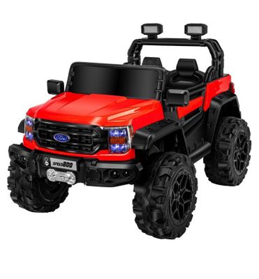 Camioneta a Batería Monster Truck XL 4x4 Real Rojo