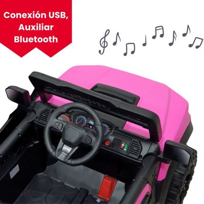 Imagen 2 del producto Auto a Batería Jeep 12V 4x4 (5 motores) Control App