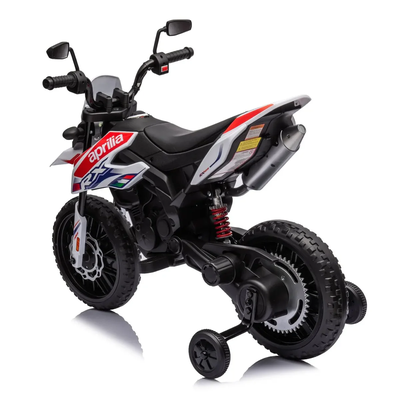 Imagen 2 del producto Moto a Batería Licencia Oficial Aprilia Cross 12 Volt, Ruedas de goma y 2 Motores
