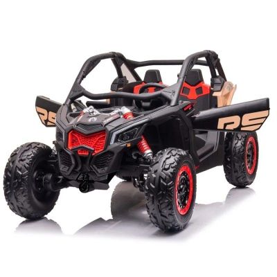 Can-Am Maverick XXL 24 Volt 2 Asientos Ecocuero y Ruedas de goma