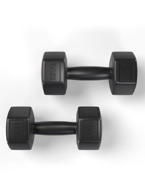 Imagen 2 del producto Par Mancuernas Fitmax 5 Kg PE