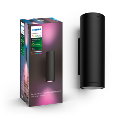 Aplique Exterior Philips Hue Appear Inteligente Multicolor