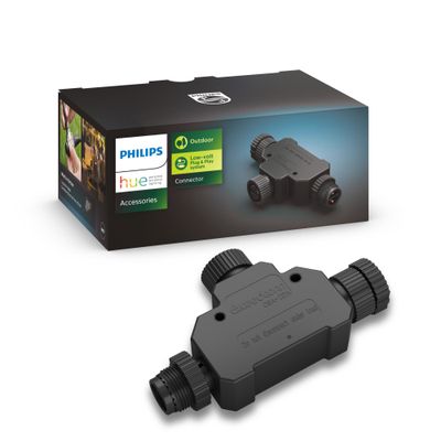 Conector En T Philips Hue Lowvolt Para Luces Exteriores