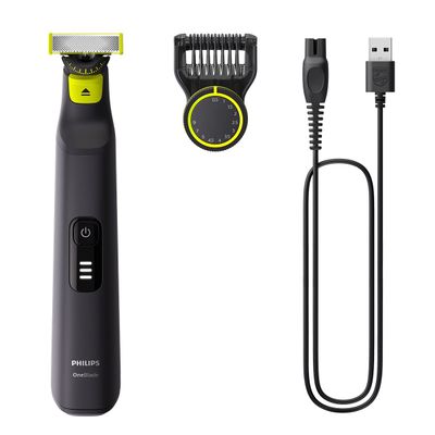 Afeitadora OneBlade Pro Philips QP6532/10 Peine 12 Ajustes