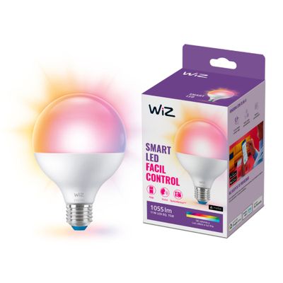 Imagen 2 del producto Ampolleta Inteligente Wiz G95 Led 11W Color Wi-Fi Connected