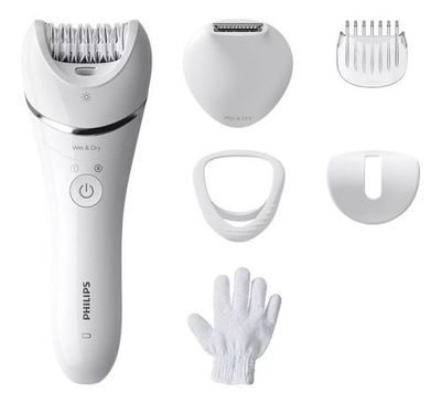 Depiladora Philips Epilator Serie 8000 Bre715/00 Ceramica