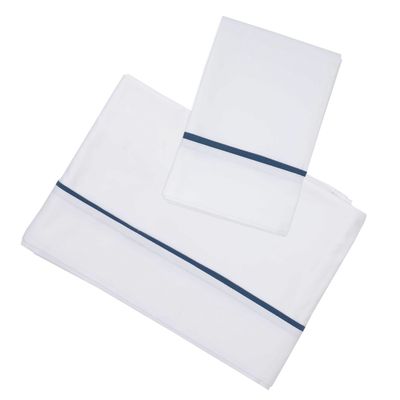 Juego Sábanas Vivo Azul 1,5 Plazas