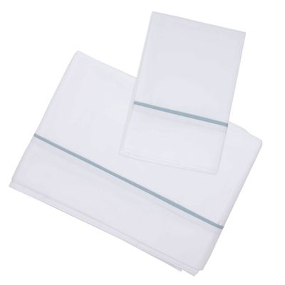 Juego Sábanas Vivo Celeste 1Plaza