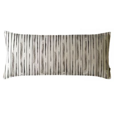 COJÍN MARISA ABSTRACTO LINEAL GRIS XL