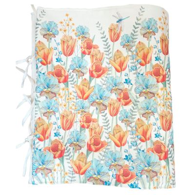 Imagen 1 del producto PIECERA MARISA TULIPAS Y PENSAMIENTOS 140 X 70