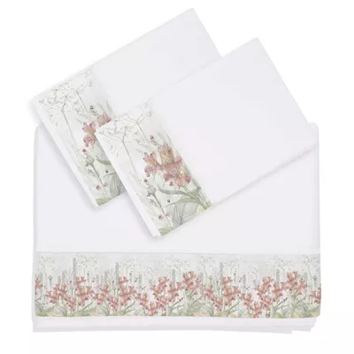 Juego de Sábanas King Astromelias