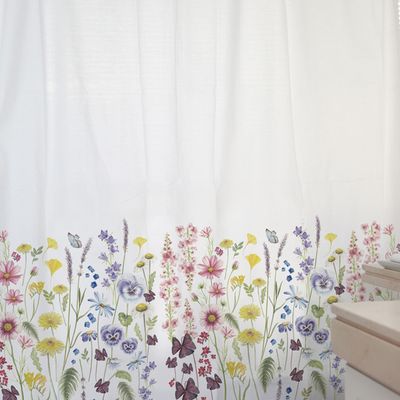 Imagen 2 del producto CORTINA DE BAÑO ALGODÓN PRIMAVERA MULTICOLOR