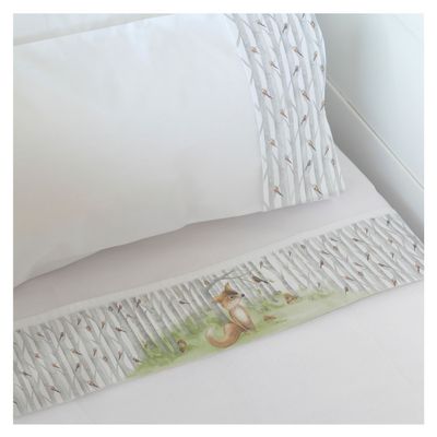 Juego de Sábanas Cuna Zorrito